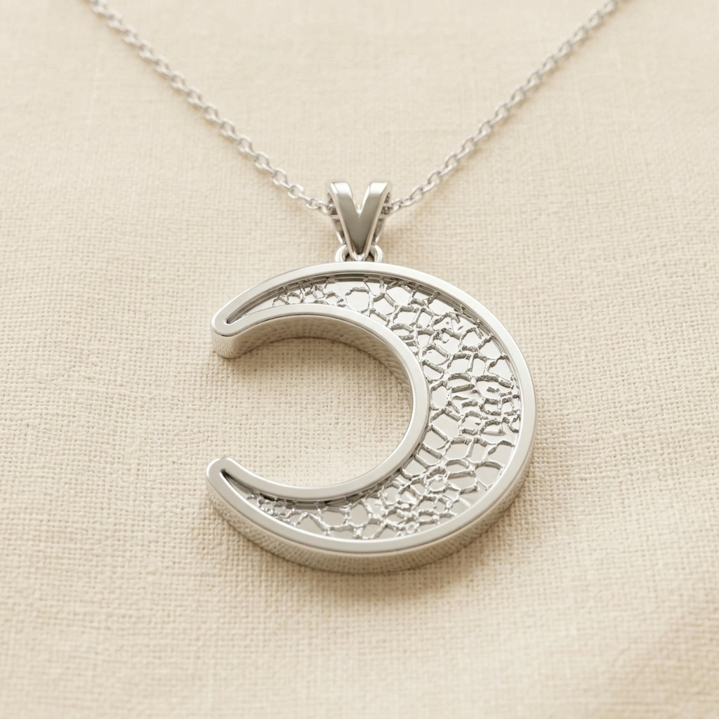 Crescent Moon Pendant